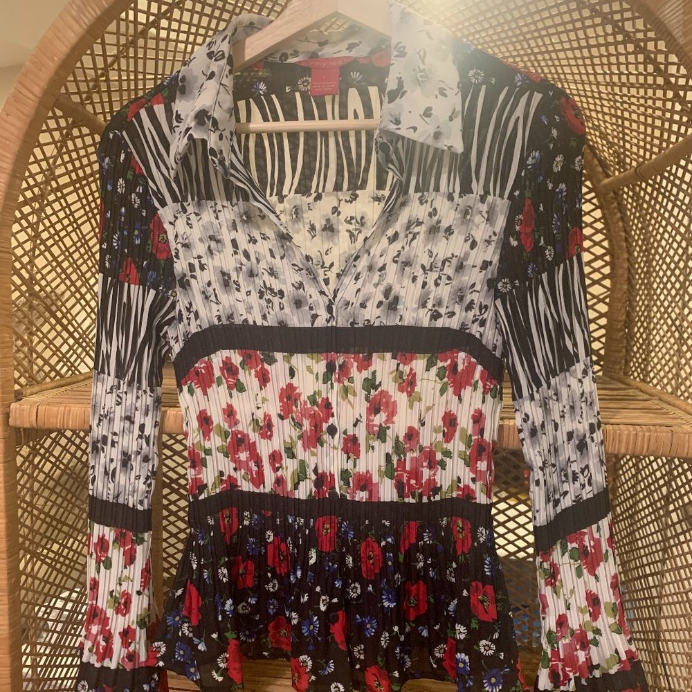 Sunny Leigh Multicolor Blouse L